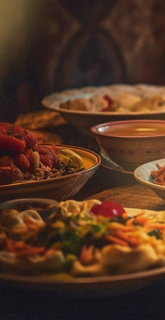 Mesa com receitas de Alho Negro da Serra